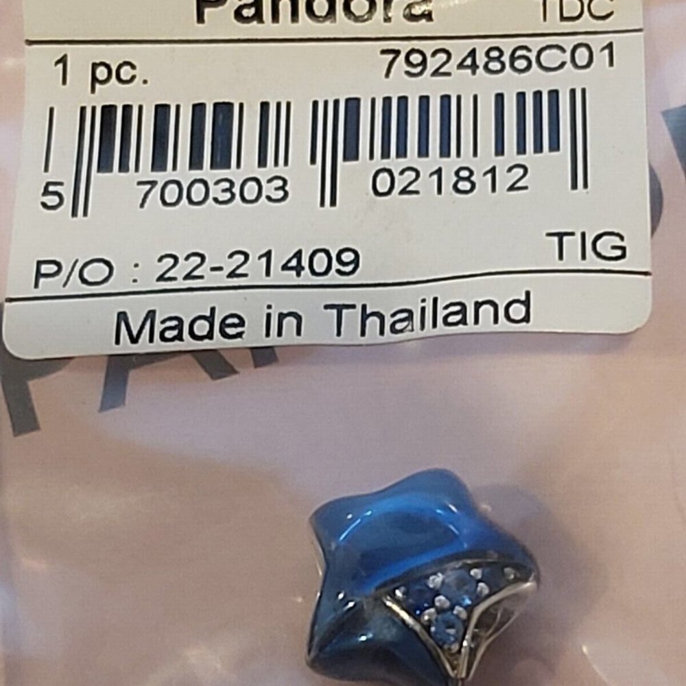 Authentic PANDORA SS *CHINA EXCLUSIVE* Lucky Star Series Healing Star 792486C01